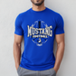 MUSTANG FOOTBALL tee