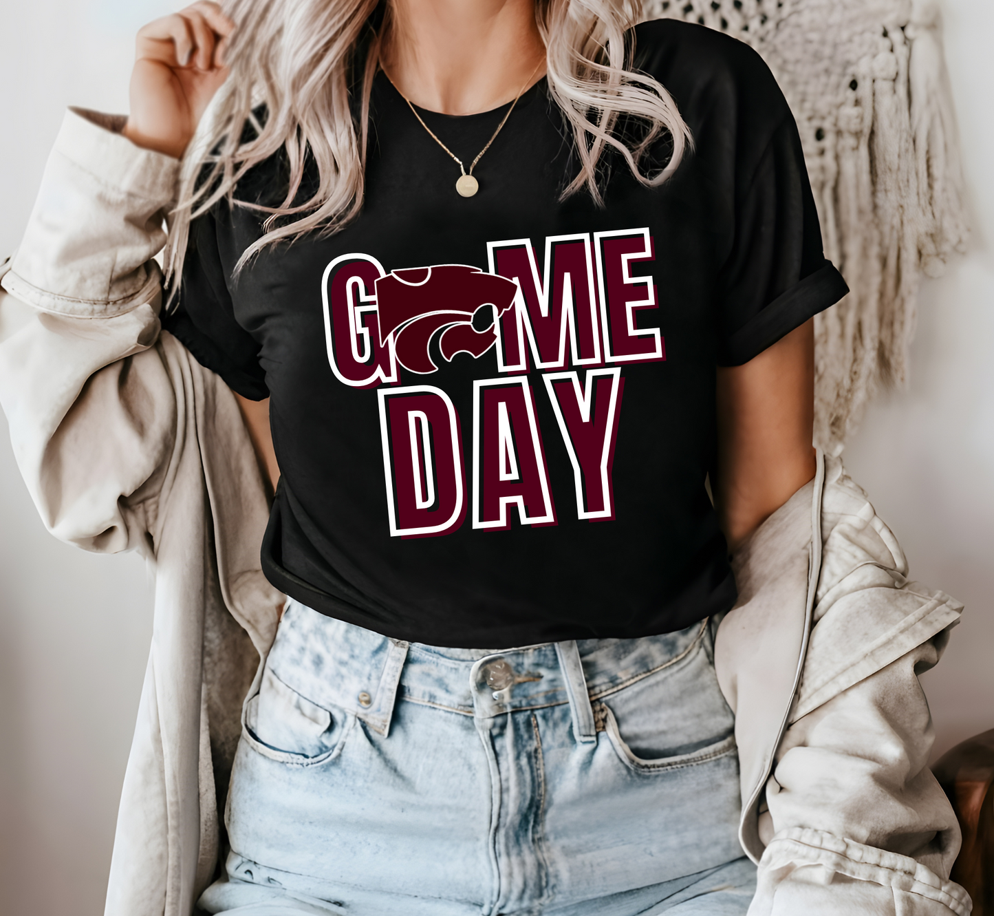 GAME DAY WILDCATS tee