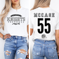 KNIGHTS FOOTBALL MOM - LINDSAY Personalized Tee