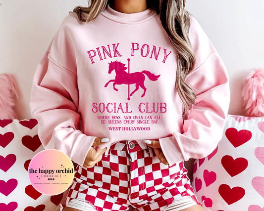 PINK PONY SOCIAL CLUB Top