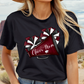 RETRO WILDCAT CHEER MOM tee