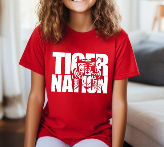 Youth TIGER NATION Top