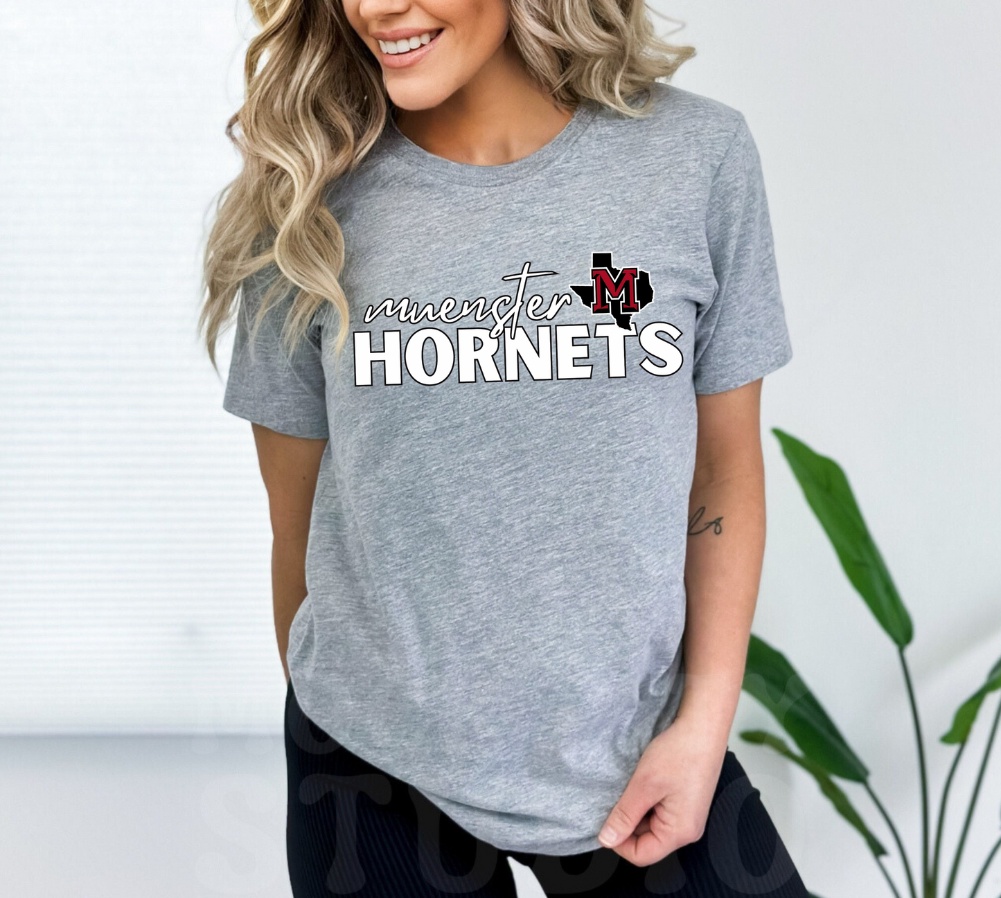 MUENSTER HORNETS Logo tee