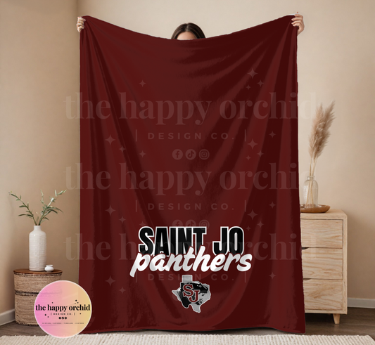 PREORDER | Saint Jo Fleece Stadium Blanket