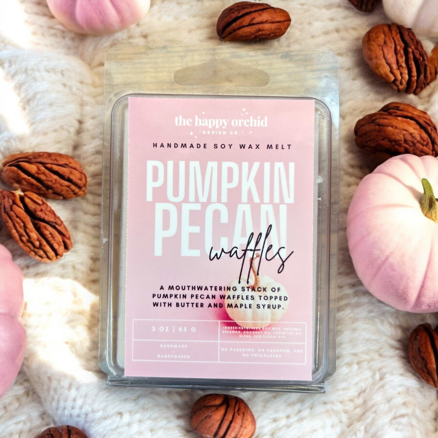 PUMPKIN PECAN WAFFLES Soy Wax Melts