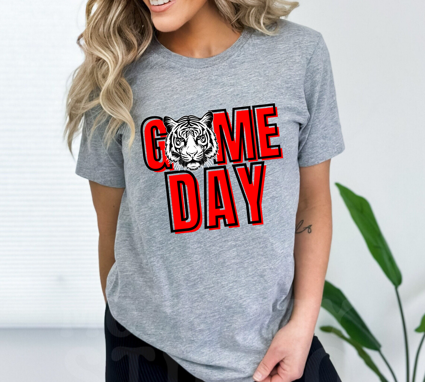 GAME DAY TIGERS tee