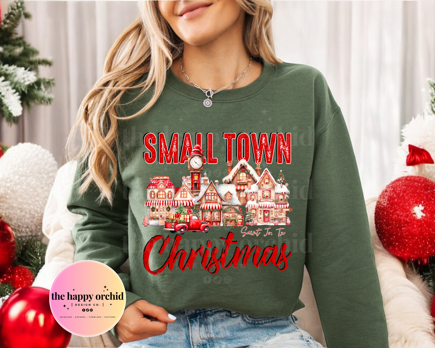 SAINT JO TX SMALL TOWN CHRISTMAS Top