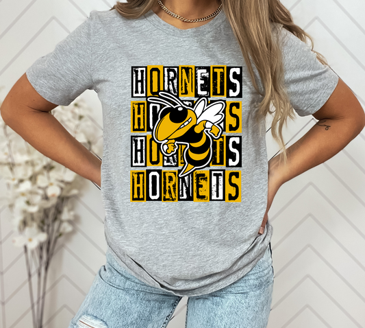 Youth HORNETS Stacked Top