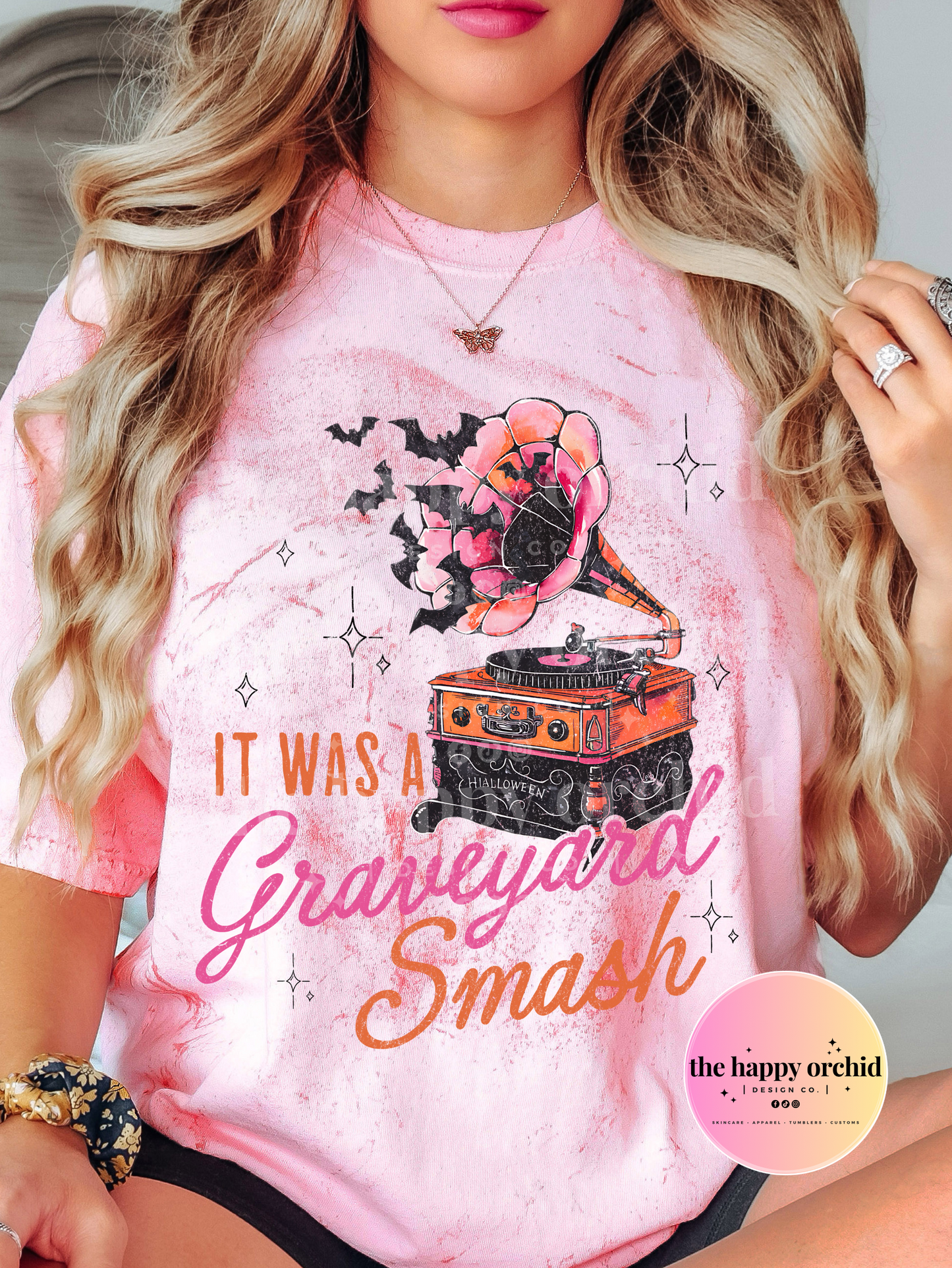 GRAVEYARD SMASH Color Blast Top