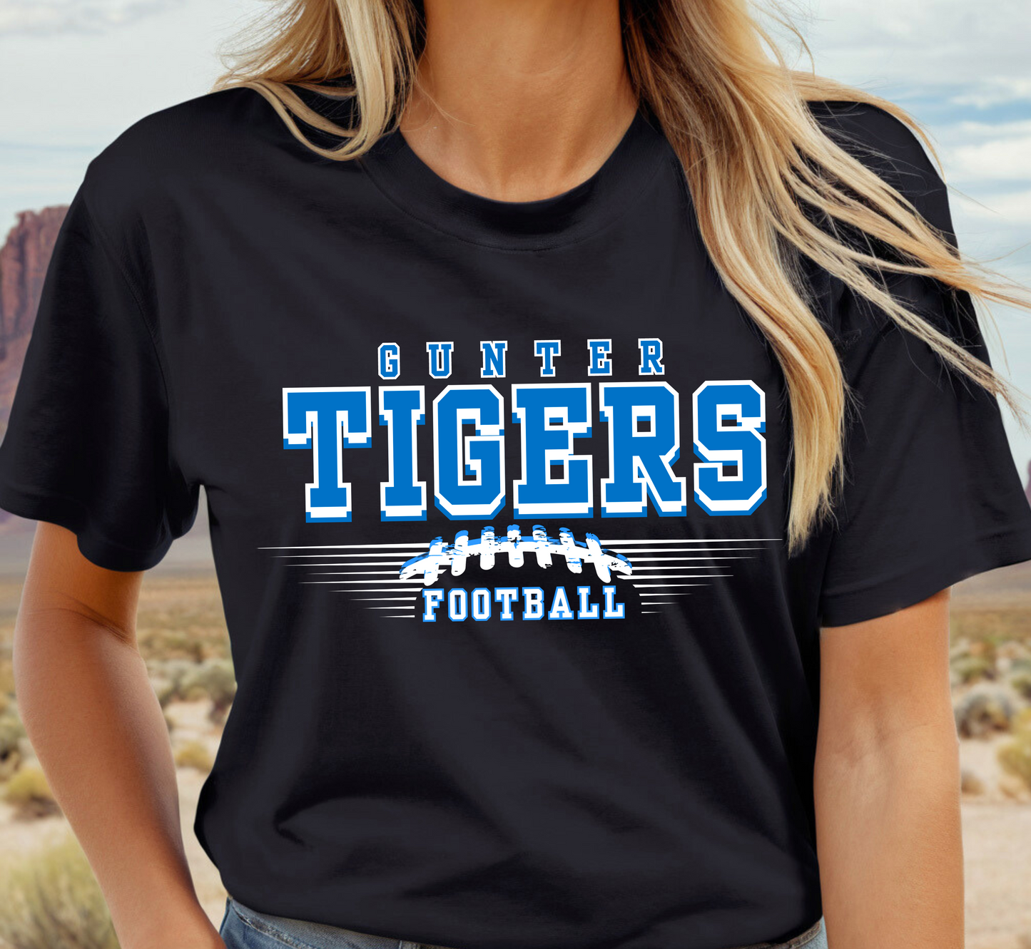 GUNTER TIGERS FOOTBALL tee