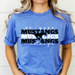 ST. MARY MUSTANGS Stacked tee