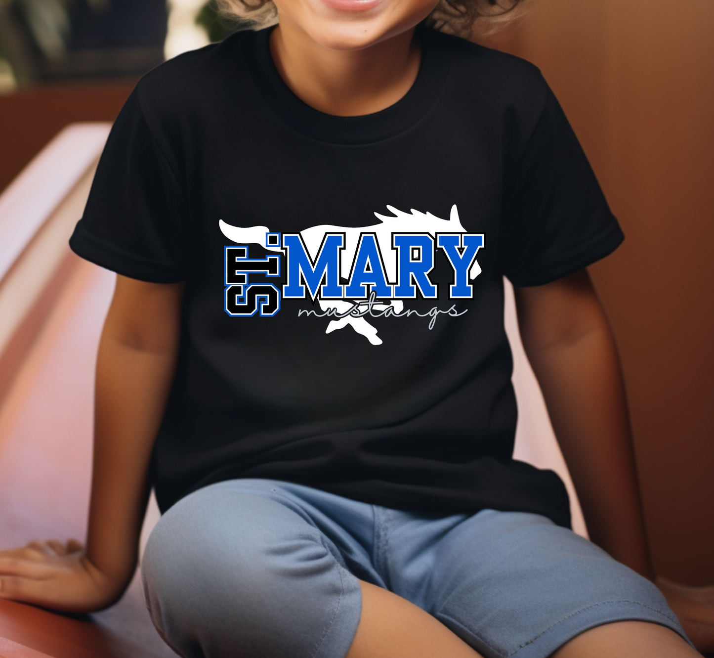 Youth ST. MARY MUSTANGS Top