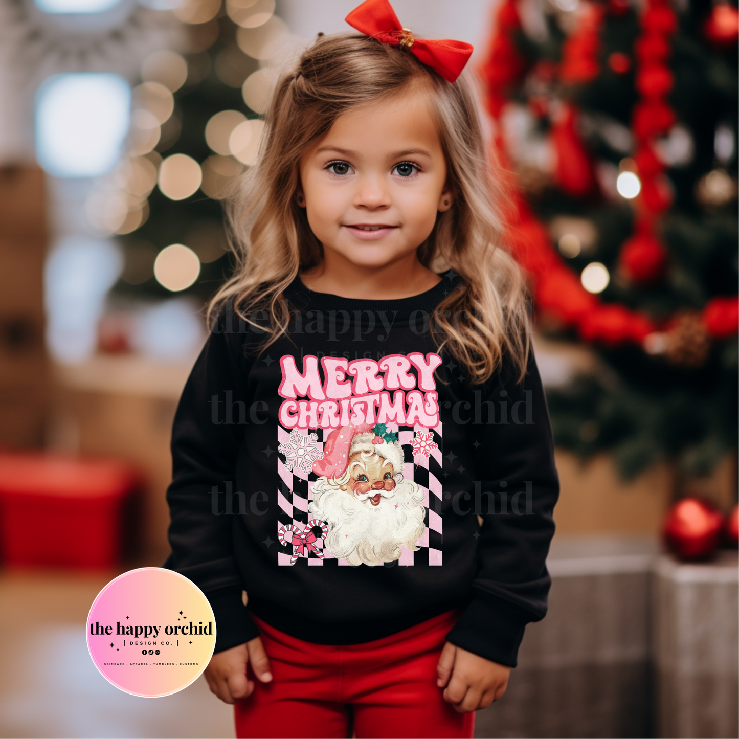 Youth MERRY CHRISTMAS Vintage Top