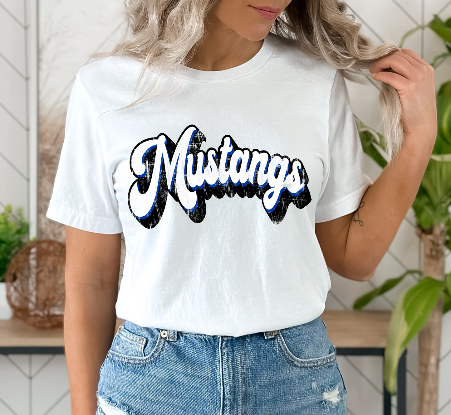 RETRO MUSTANGS tee