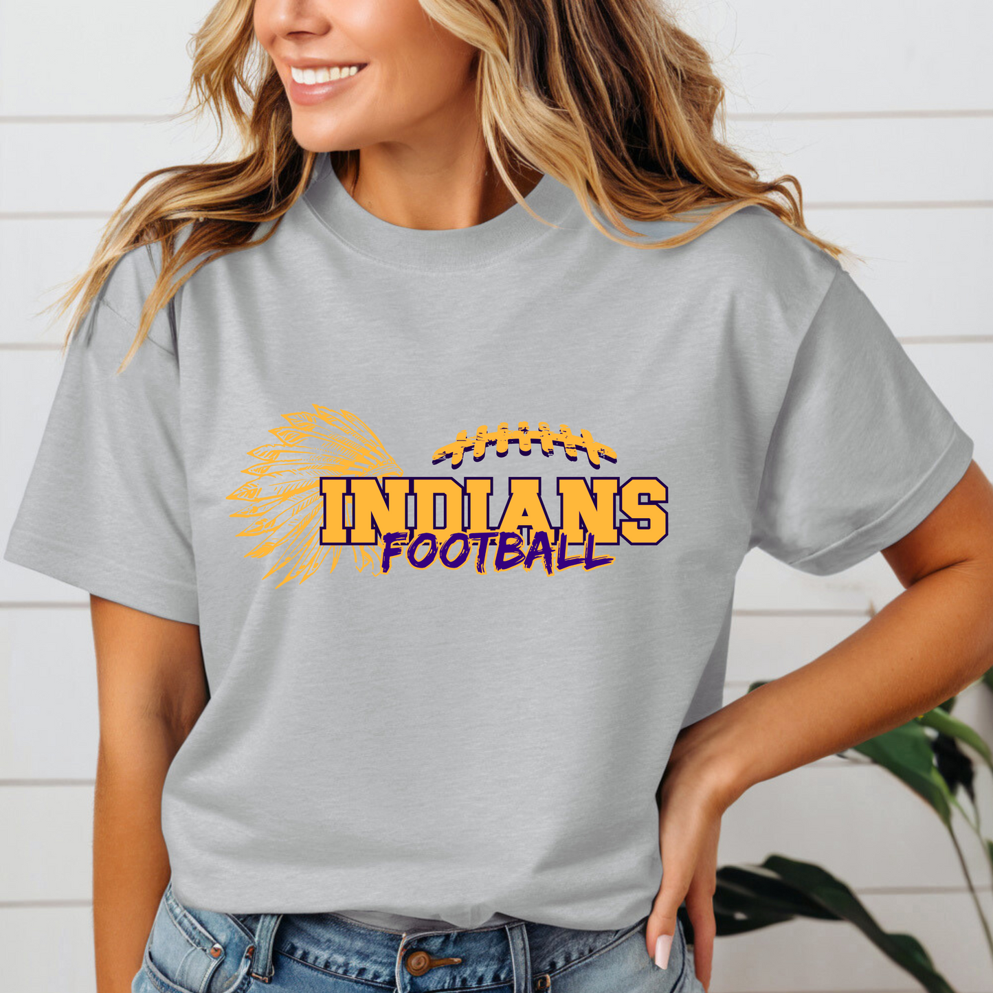 INDIANS FOOTBALL tee