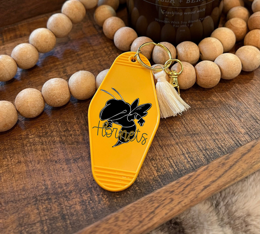 ERA HORNET Mascot Motel Keychain