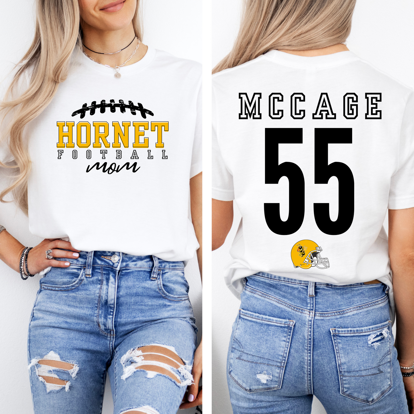 HORNET FOOTBALL MOM - ERA Personalized Tee