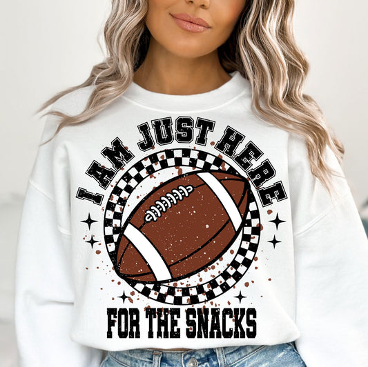 JUST HERE FOR THE SNACKS SUPER BOWL Top
