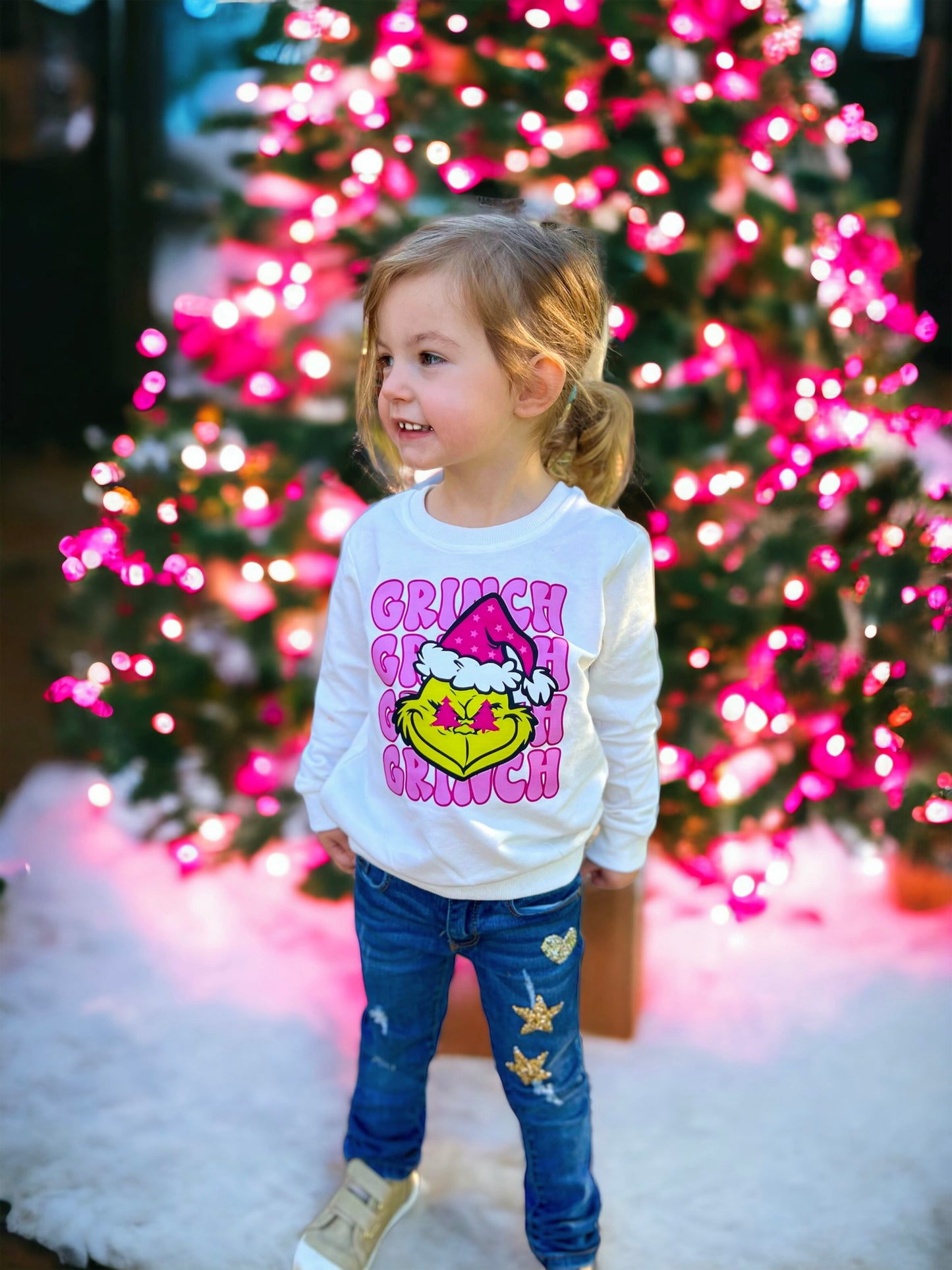 Toddler GRINCH Crewneck