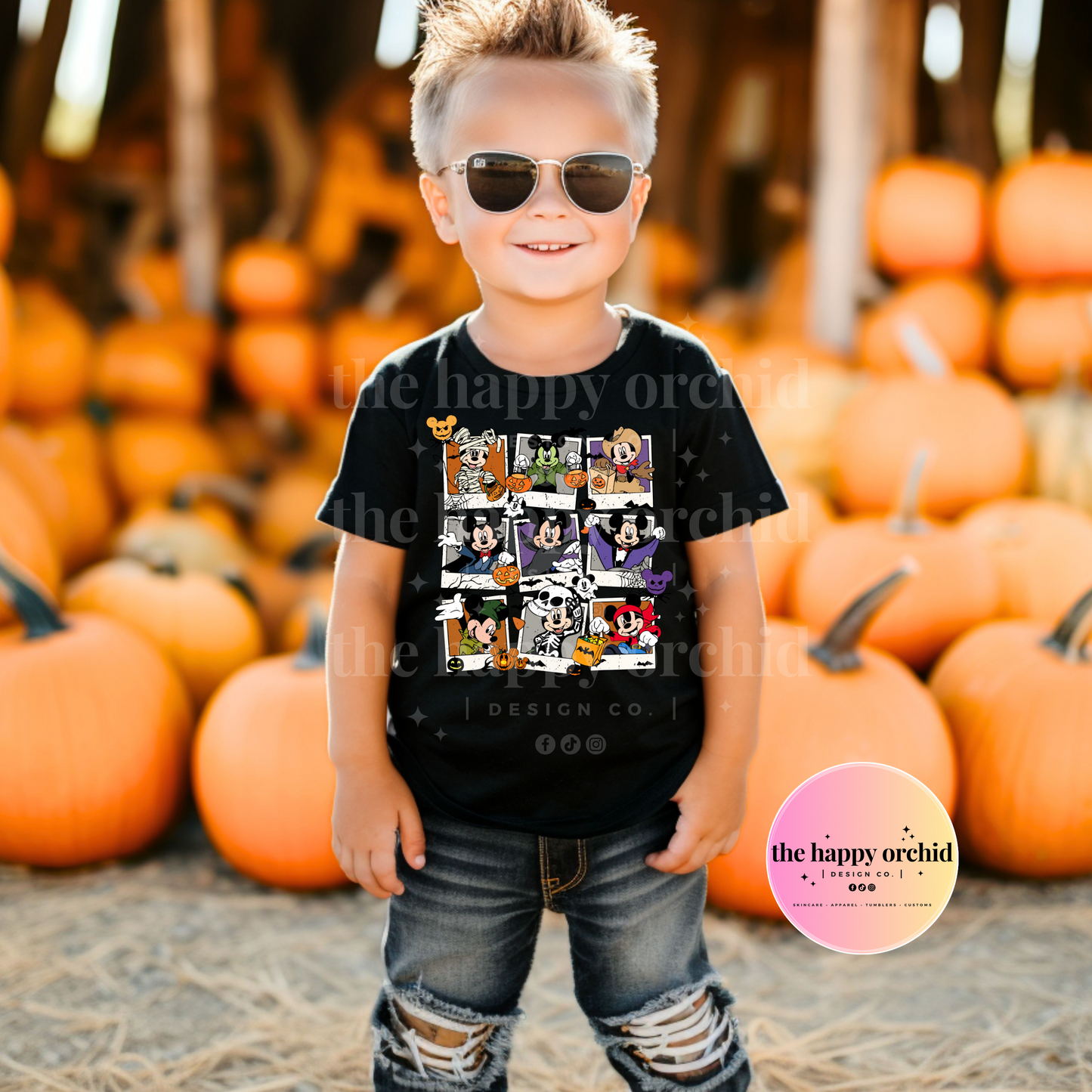 Youth HALLOWEEN MICKEY & FRIENDS Top