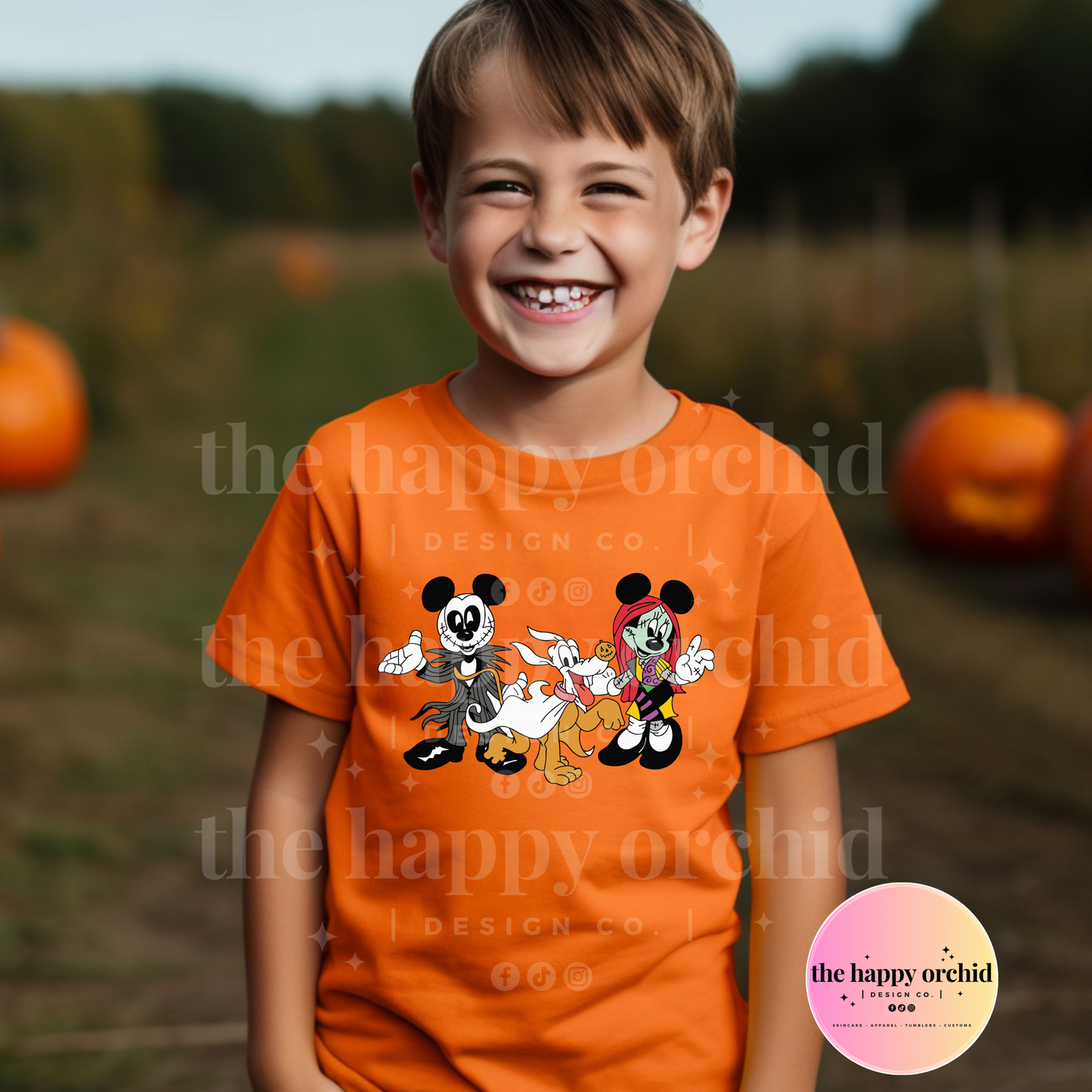 Youth RETRO HALLOWEEN MICKEY Top