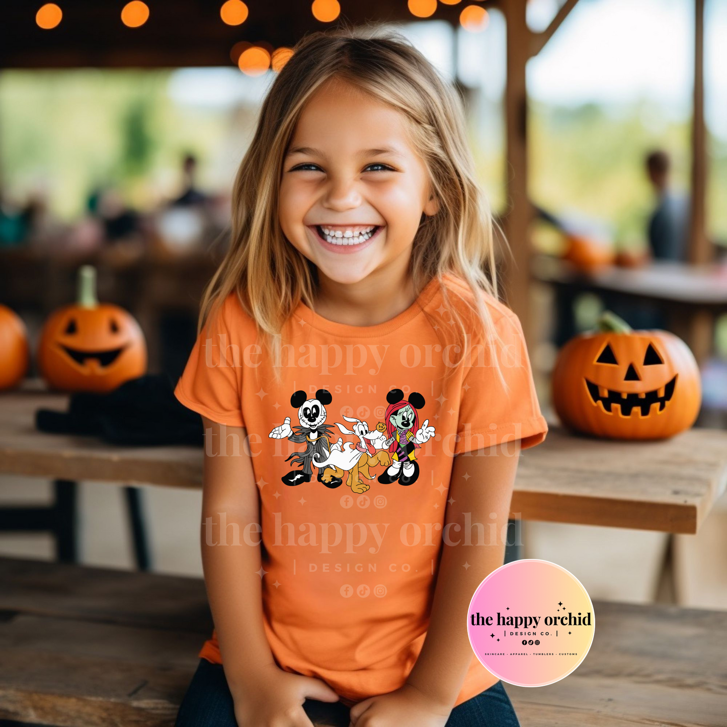 Youth RETRO HALLOWEEN MICKEY Top