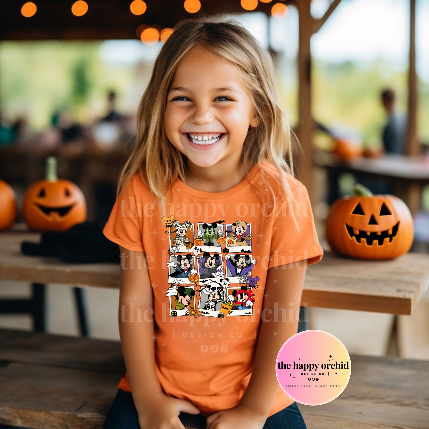 Youth HALLOWEEN MICKEY & FRIENDS Top