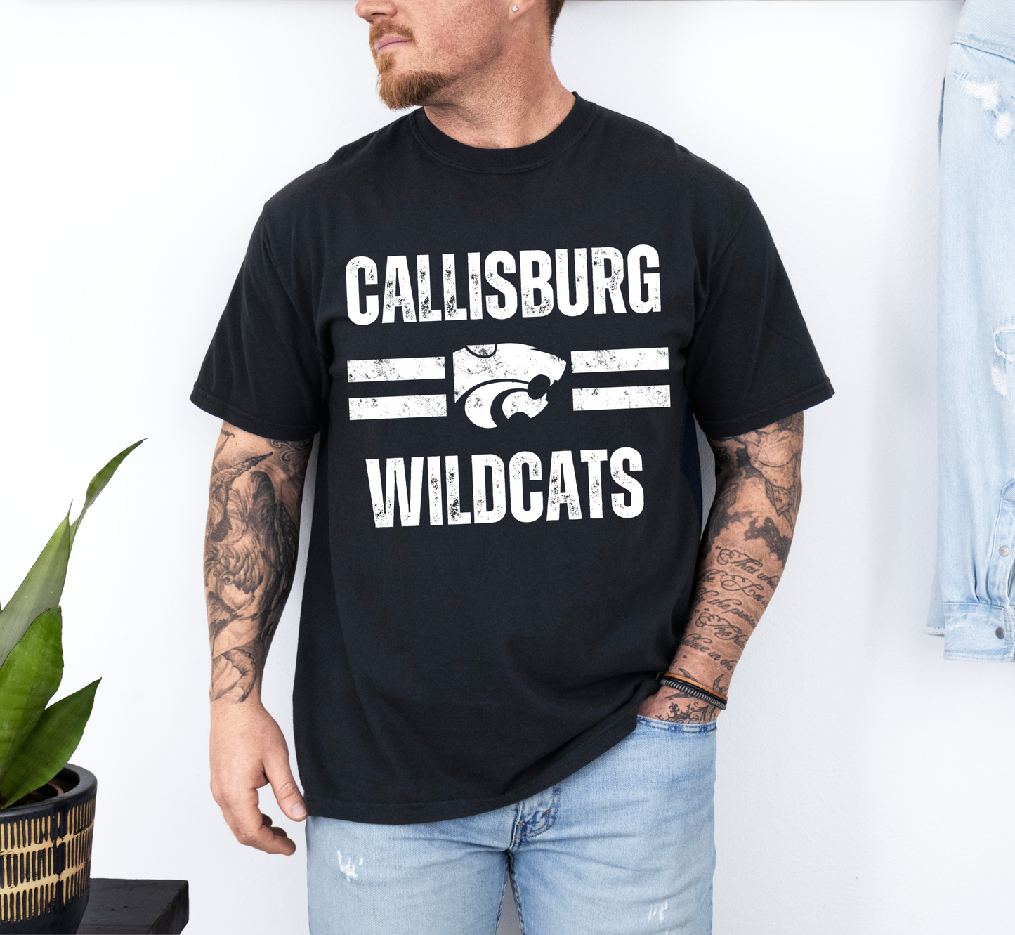 CALLISBURG WILDCATS Logo tee