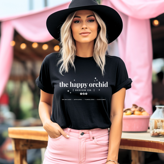 The Happy Orchid Design Co Tee