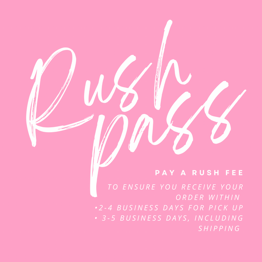 RUSH PASS - SHIPS WITHIN 24-36 HOURS - PLEASE READ INFO
