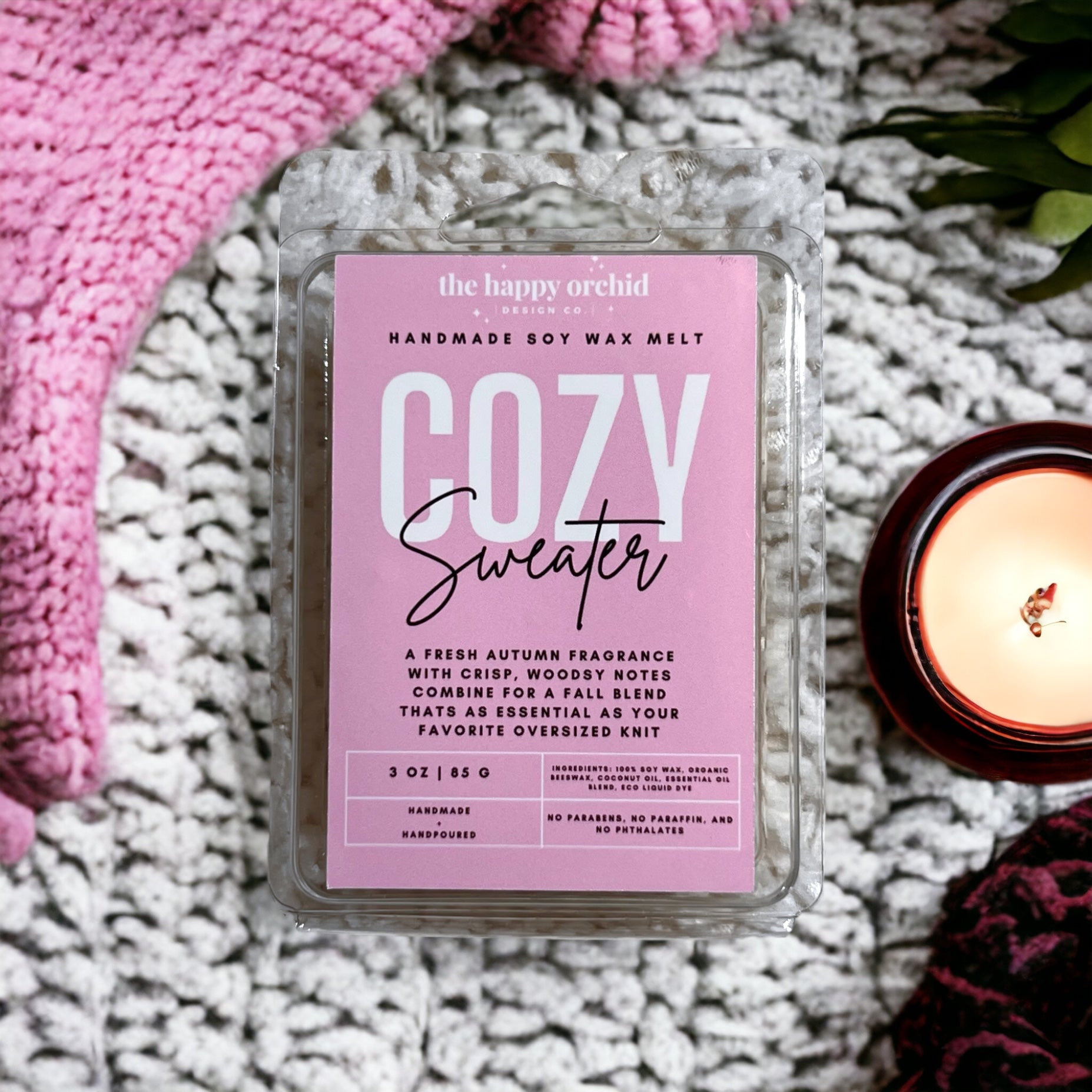 Handpoured Soy Wax Melts The Happy Orchid Design Co.