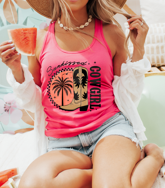SUNKISSED COWGIRL tank
