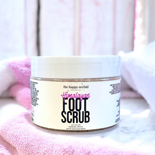 HIMALAYAN PINK SEA SALT | FOOT SCRUB