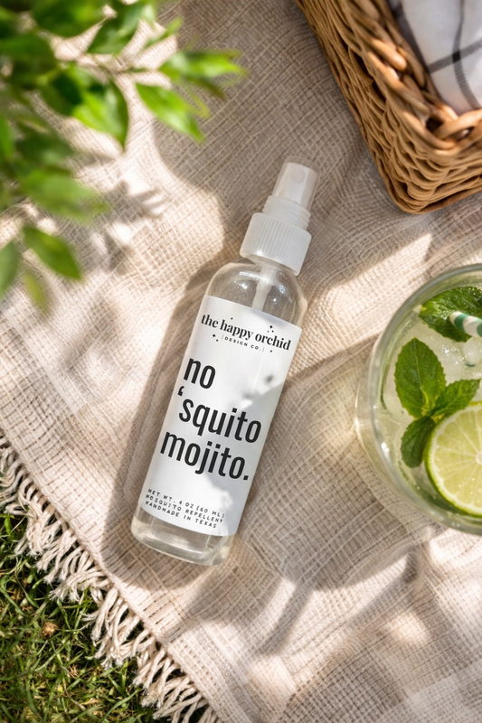 NO ‘SQUITO MOJITO | Natural Mosquito Repellent Spray