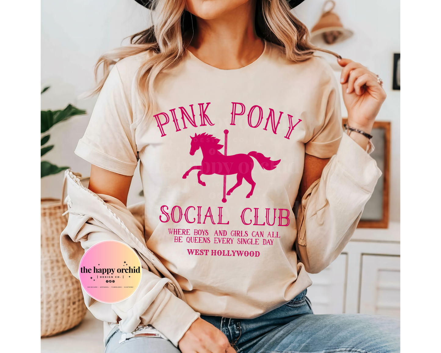 PINK PONY SOCIAL CLUB Top