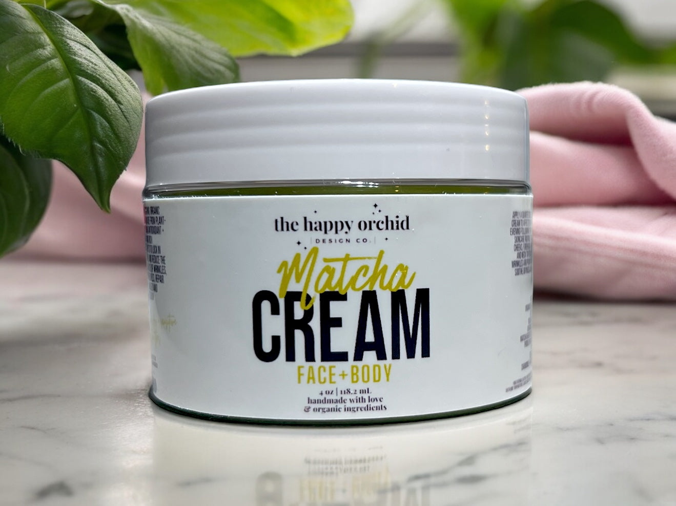 MATCHA GREEN TEA FACE+BODY CREAM