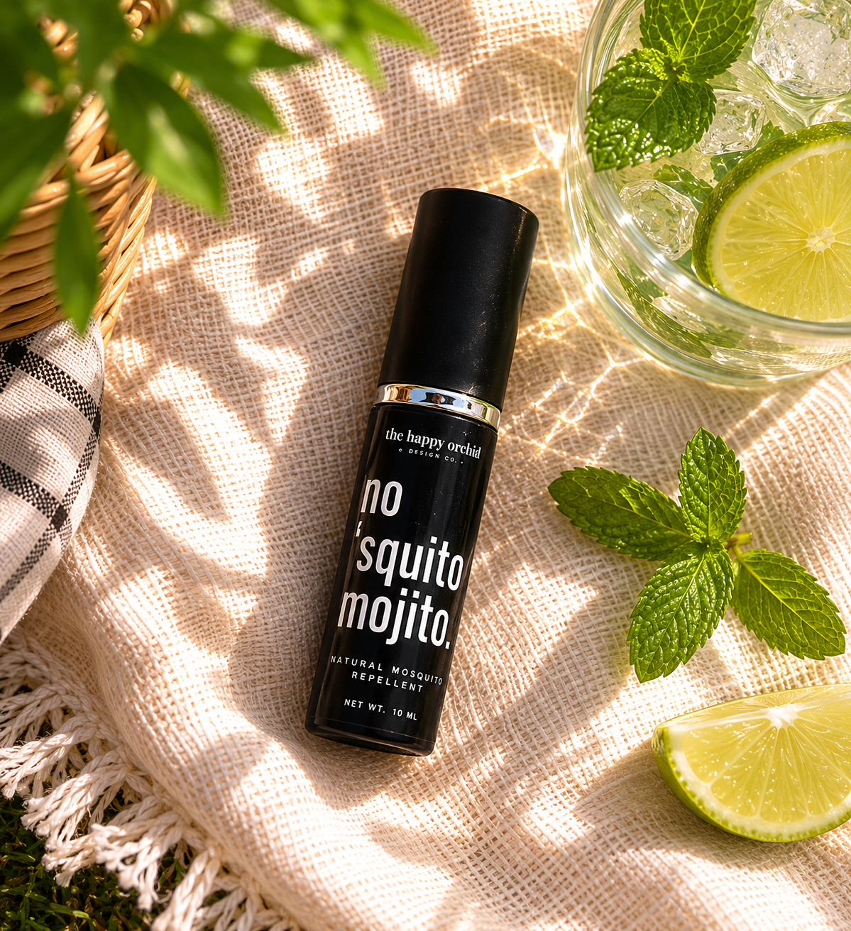 NO ‘SQUITO MOJITO | TRAVEL SIZE Natural Mosquito Repellent Spray