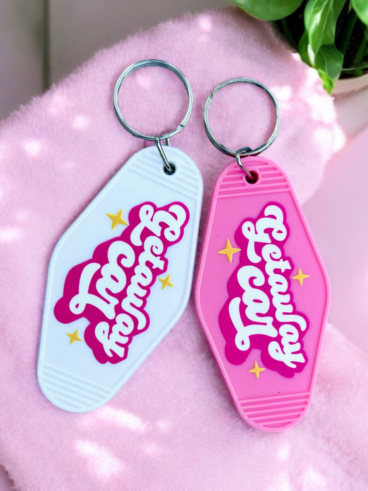 GETAWAY CAR Motel Keychain