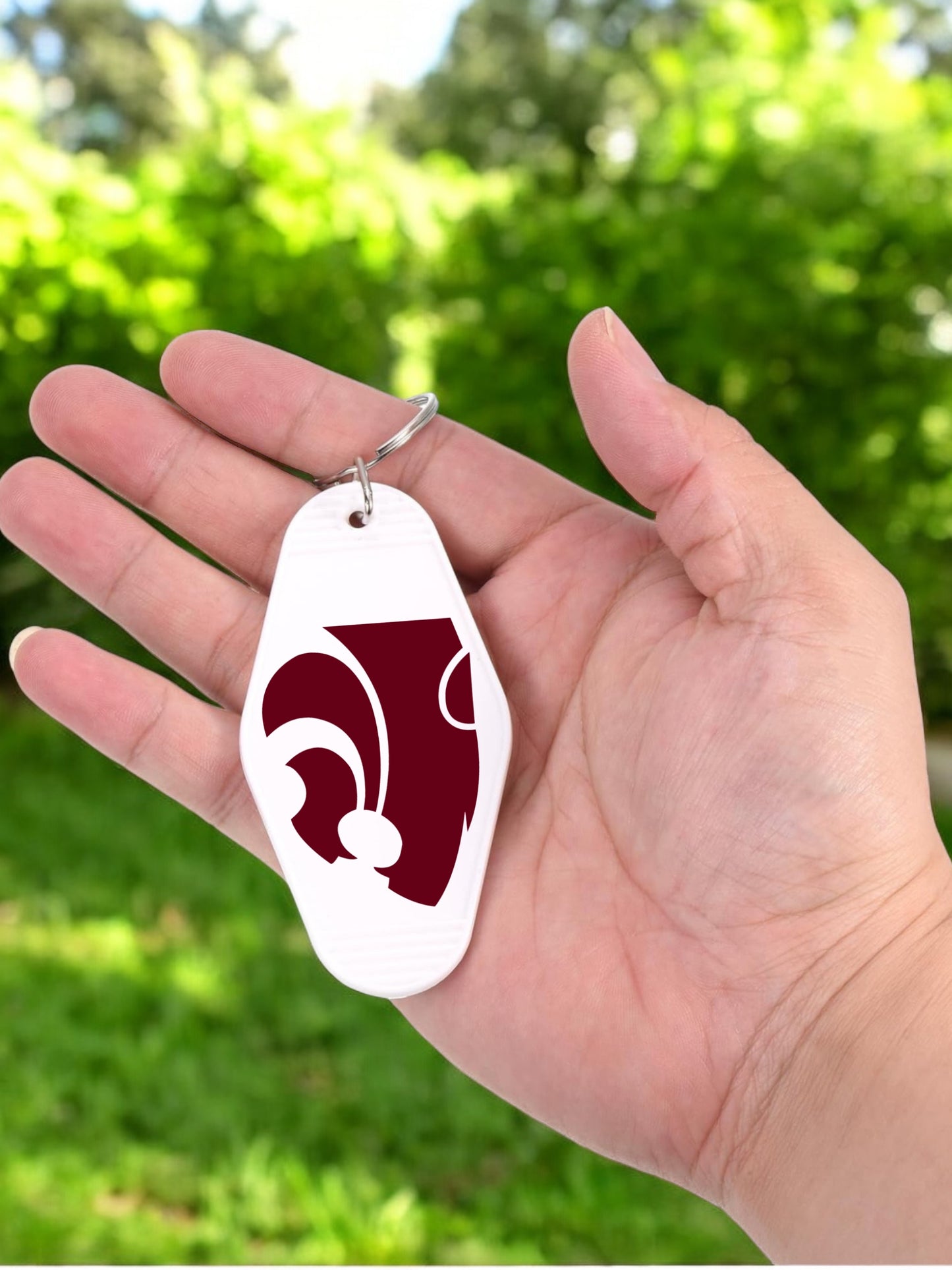 WILDCATS Logo Motel Keychain