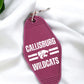 CALLISBURG WILDCATS Motel Keychain