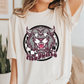 WILDCATS FAUX GLITTER MASCOT tee