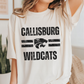 CALLISBURG WILDCATS Logo tee