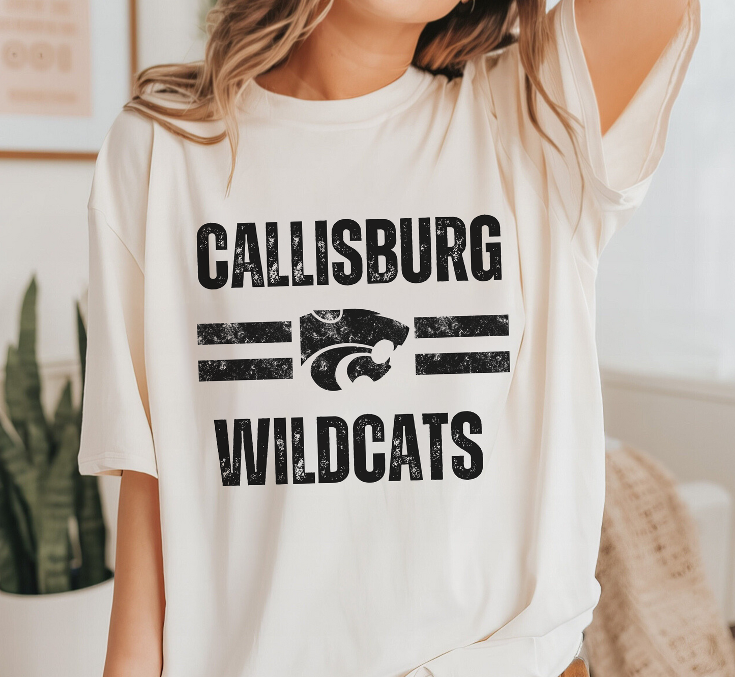 CALLISBURG WILDCATS Logo tee