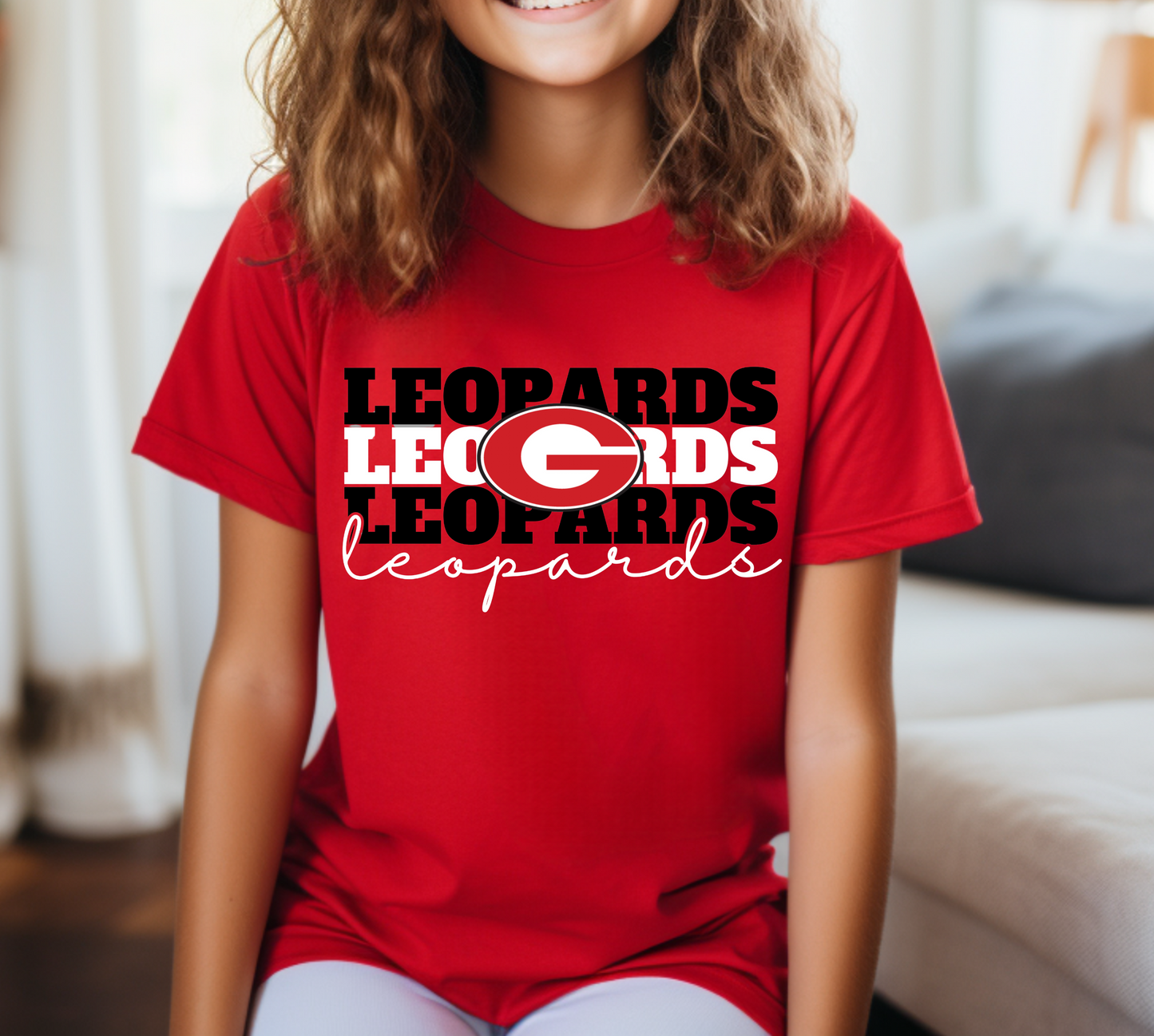 Youth GAINESVILLE LEOPARDS Logo Top