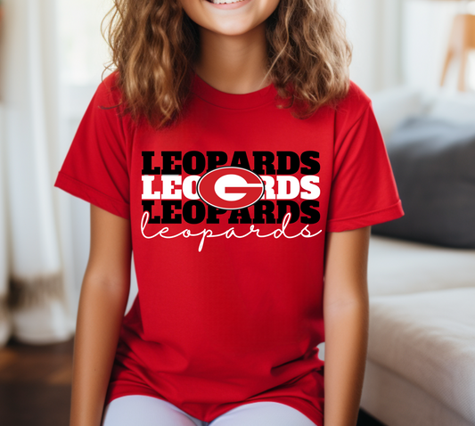 Youth GAINESVILLE LEOPARDS Logo Top