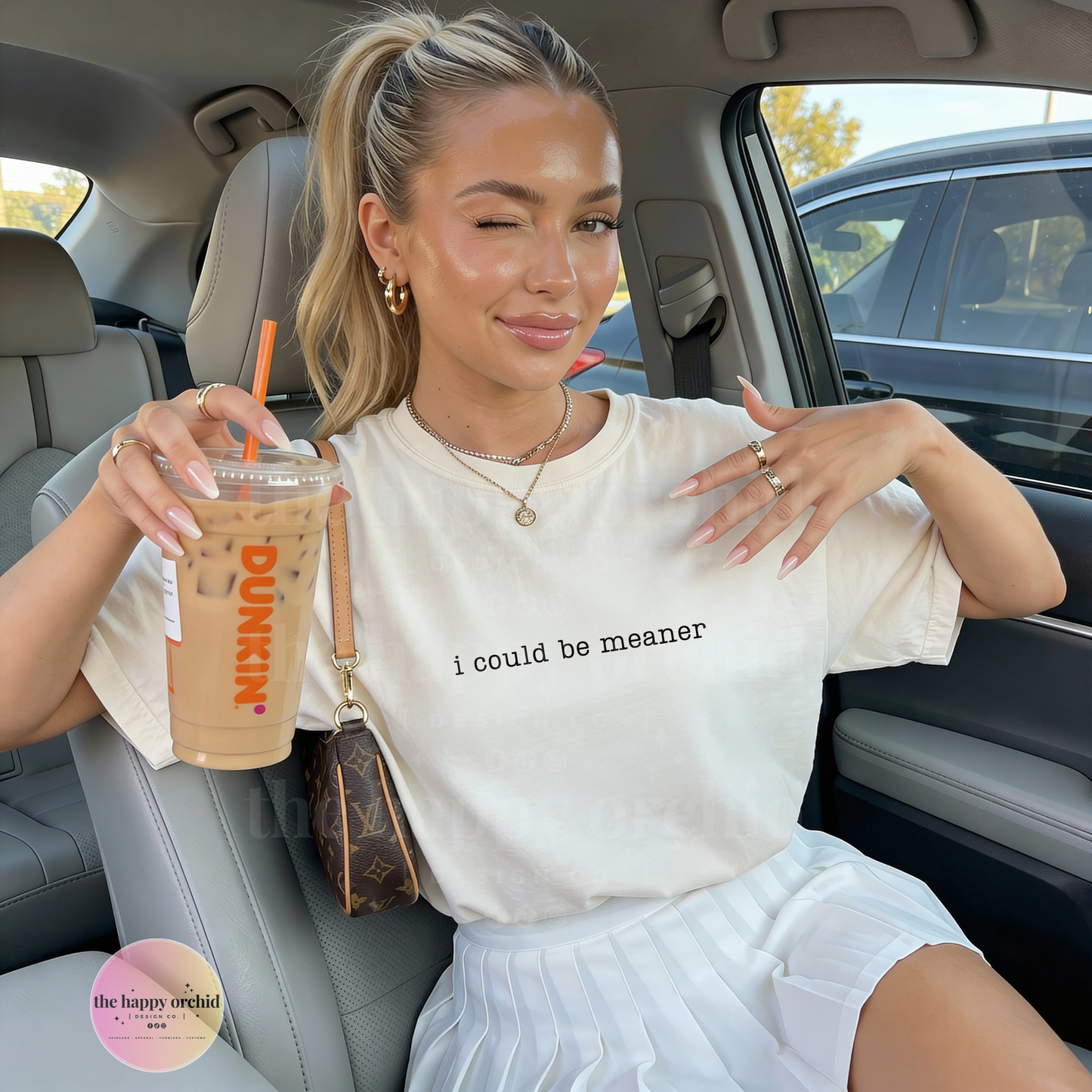 I COULD BE MEANER | Comfort Colors Top